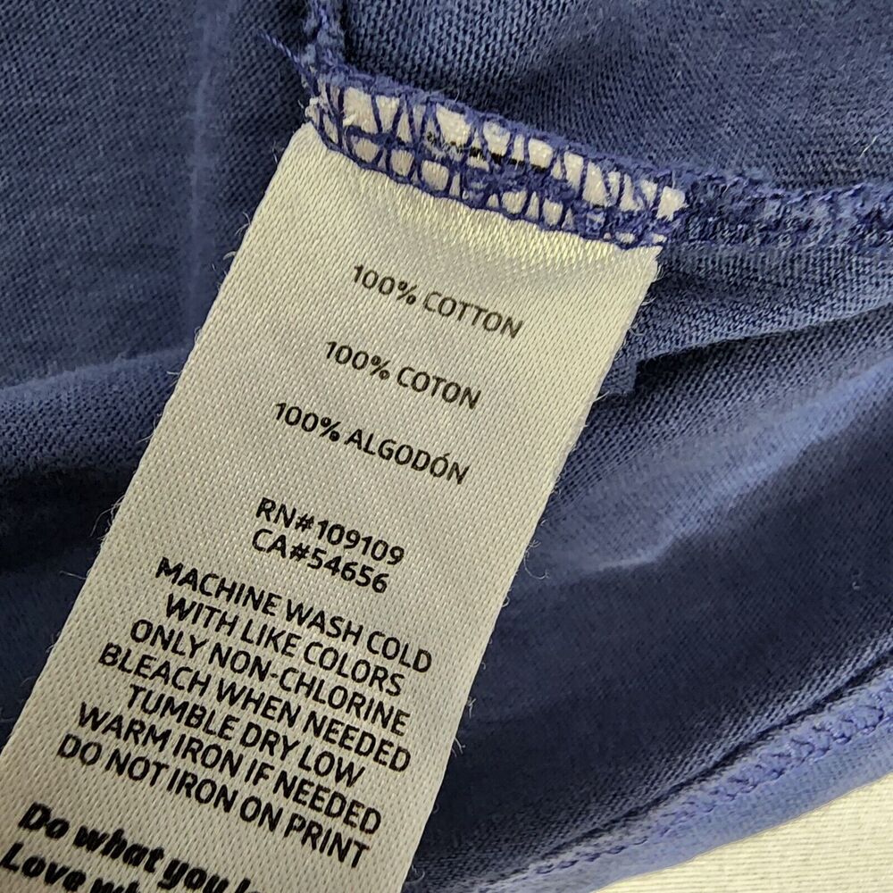 Life Is Good Mens T Shirt Size XL Smooth Tee Classic Fit Short Sleeve Blue Crew - Picture 8 of 8